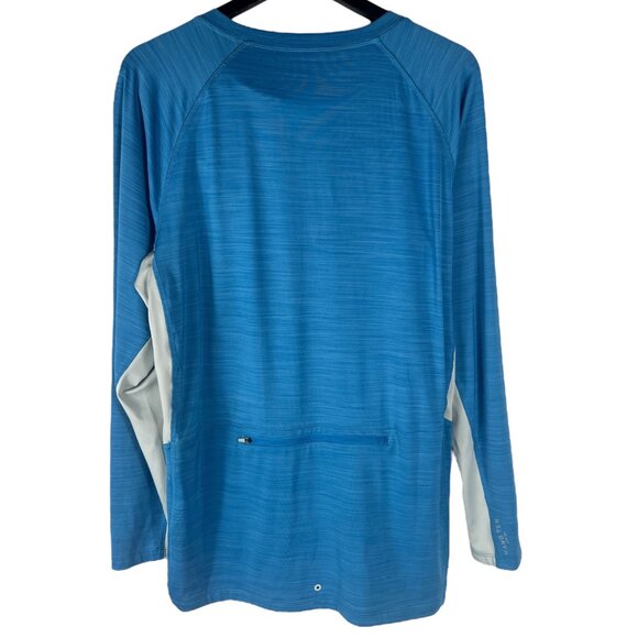 NWT Hang Ten Men's UPF 50+ Long Sleeve Sun Tee in Cendre Blue Size XL 1378845 - Picture 9 of 9